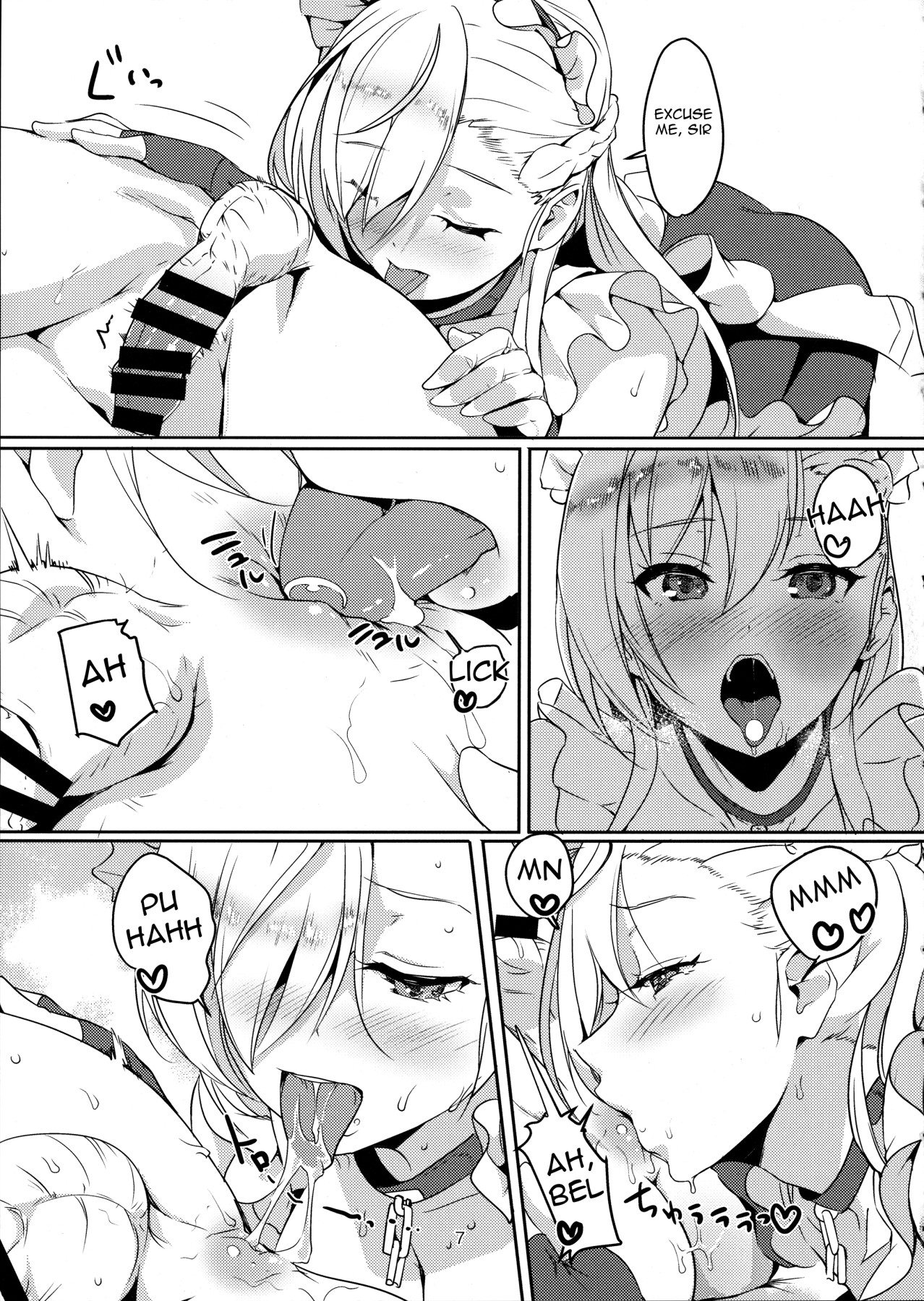 Hentai Manga Comic-I Did It With The Maid-Read-8